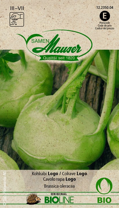 Image of Samen Mauser Kohlrabi Logo Gemüsesamen