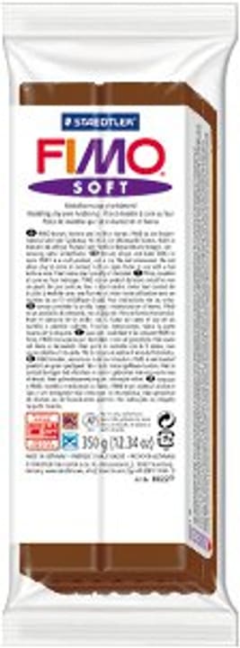 Fimo Soft grand chocolade Soft grand chocolade Fimo 665306000000 Couleur Chocolat Photo no. 1