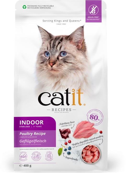 Catit Recipes Adult Indoor, 400g