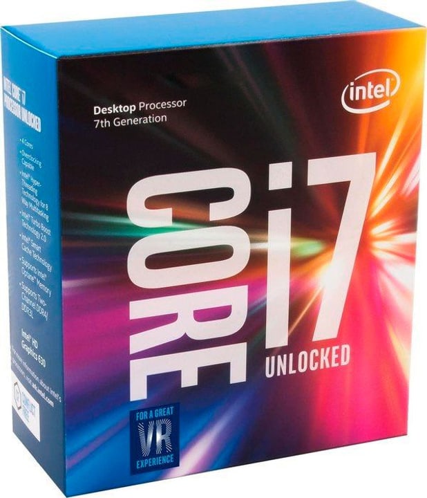 Intel Prozessor Quad Core i7-7700 4x 3.6GHz "Kaby-Lake" LGA 1151 boxed Prozessor Quad Core i7-7700 4x 3.6GHz "Kaby-Lake" LGA 1151 boxed Intel 785300127219 Bild Nr. 1