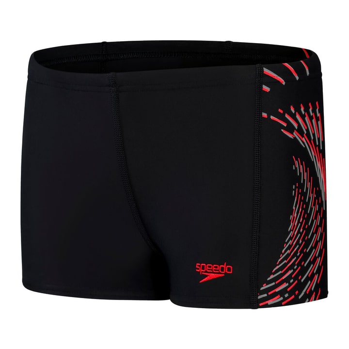 Image of Speedo Plastisol Placement Aquashort Badehose schwarz