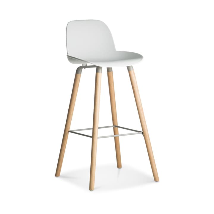 ALBERT Barhocker ALBERT Barhocker 366120685401 Grösse B: 50.0 cm x T: 48.0 cm x H: 99.0 cm Farbe Weiss Bild Nr. 1