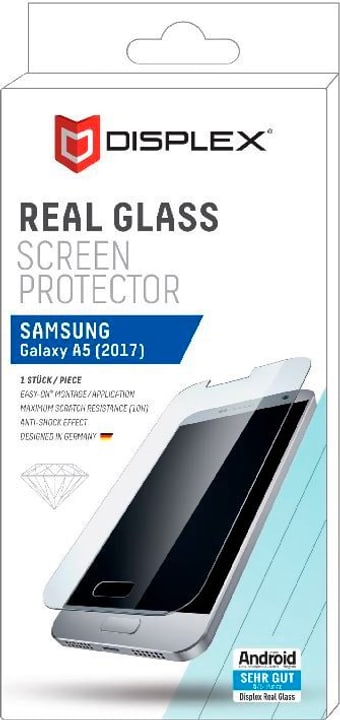 Displex Real glass protector pour Galaxy A5 (2017) Protection d'écran Real glass protector pour Galaxy A5 (2017) Protection d'écran Displex 798072800000 Photo no. 1