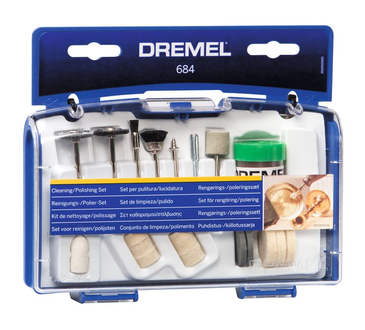 Image of Dremel Polier-Set 20-tlg. (684) Zubehör Reinigen / Polieren