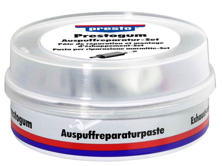 Presto Pasta riparatrice per scappamenti 200 g Stucco Pasta riparatrice per scappamenti 200 g Stucco Presto 620103200000 N. figura 1