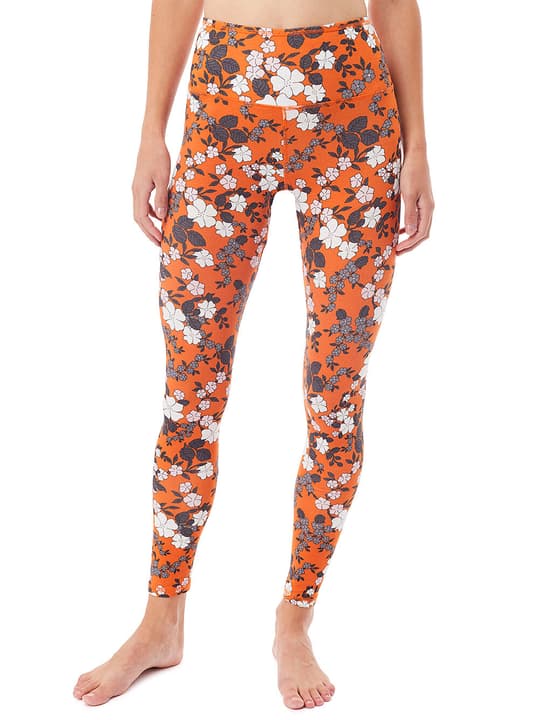Image of Mandala W Printed Leggings Yogaleggings orange