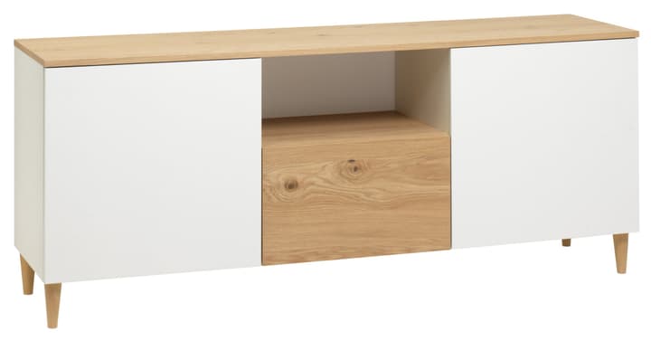 TELL Lowboard TELL Lowboard 400741300000 Dimensioni L: 163.8 cm x P: 40.0 cm x A: 69.0 cm Colore Bianco N. figura 1