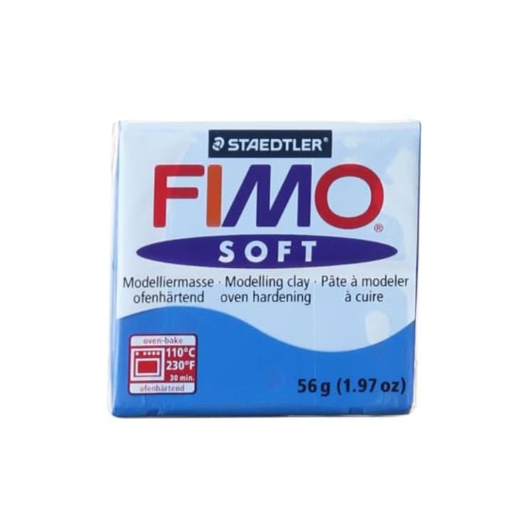 Image of Fimo Soft Block Pazifikblau Knete