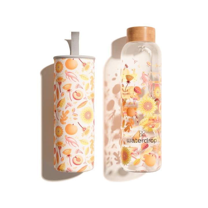 Image of waterdrop Glasflasche Youth 600ml Glasflasche apricot bei Migros SportXX