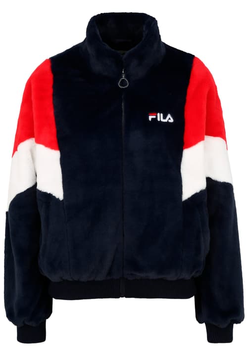 Image of Fila Elin fake fur jacket Jacke marine bei Migros SportXX