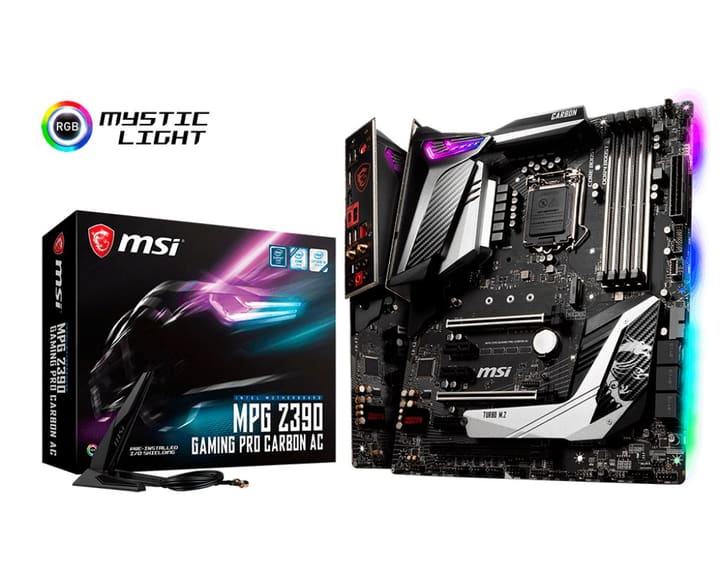 MSI MPG Z390 GAMING PRO CARBON AC Mainboard MPG Z390 GAMING PRO CARBON AC Mainboard MSI 785300139914 N. figura 1