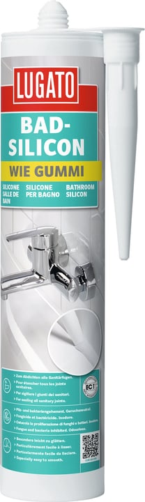 Image of Lugato Wie Gummi Bad Silikon weiss 310 ml bei Do it + Garden von Migros