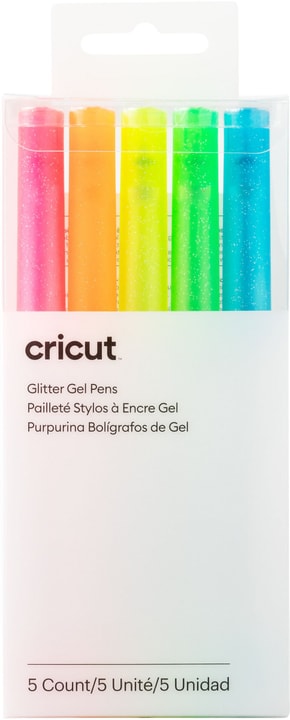 Image of Cricut Stifteset Glitter Neon 5 Stück Schneideplotter Zubehör