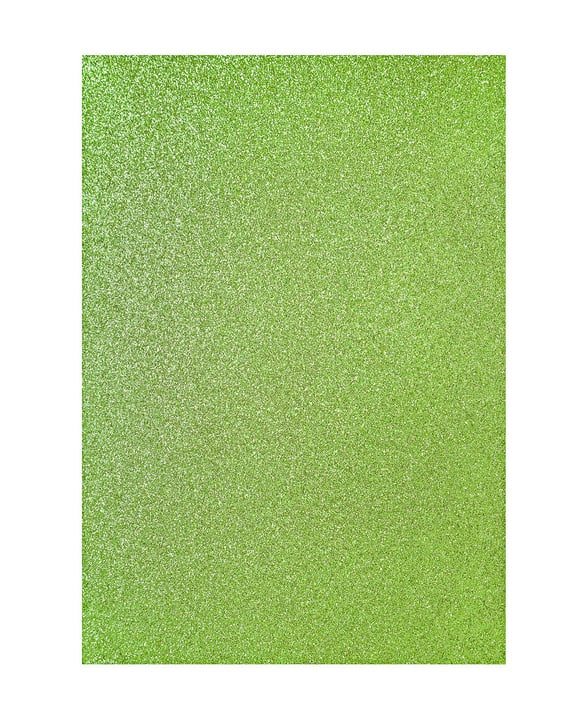 Image of I AM CREATIVE Glitterpapier A4, grün bei Do it + Garden von Migros
