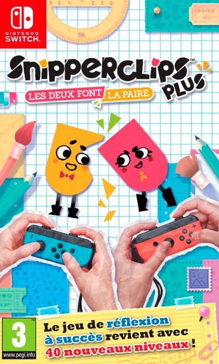 NSW - Snipperclips Plus - Les deux font la paire! F Box NSW - Snipperclips Plus - Les deux font la paire! F Box 785300130164 Bild Nr. 1
