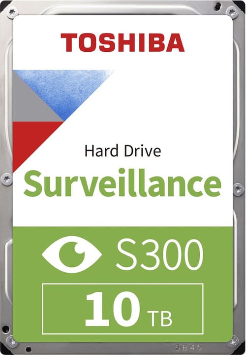 Toshiba S300 Surveillance 10TB 3.5" SATA (BULK) HDD Intern S300 Surveillance 10TB 3.5" SATA (BULK) HDD Intern Toshiba 785300137571 Bild Nr. 1