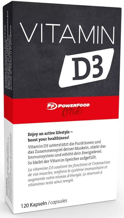 Image of PowerFood One Vitamin D3 Nahrungsergänzung