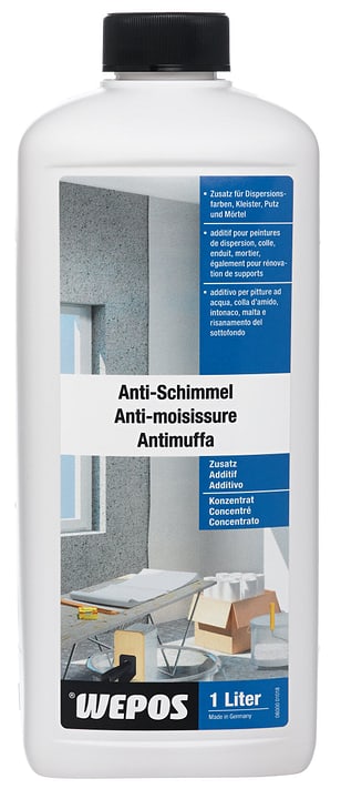 Image of Wepos Anti-Schimmel Zusatz Konzentrat Haushaltsreiniger + Sanitärreiniger bei Do it + Garden von Migros
