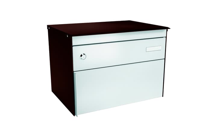 Image of Stebler s:box 13 Schokobraun/Weissalu Briefkasten bei Do it + Garden von Migros