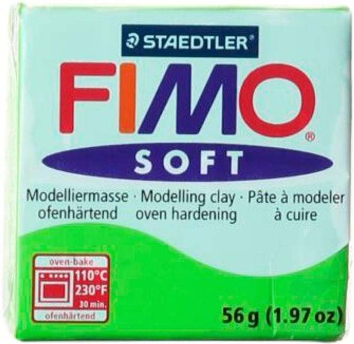 Image of Fimo Soft block apfelgruen Knete