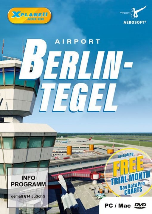 PC - Airport Berlin-Tegel für X-Plane 11 D Fisico (Box) PC - Airport Berlin-Tegel für X-Plane 11 D Fisico (Box) 785300133147 N. figura 1
