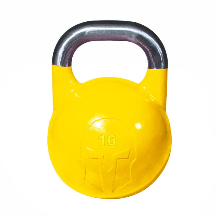 Image of GladiatorFit Wettkampf-Kettlebell aus Gusseisen mit Logoeinlage : 16 KG Kettlebell