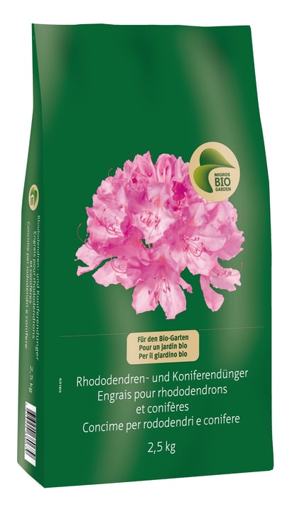 Image of Migros-Bio Garden Rhododendron- und Koniferendünger, 2.5 kg Feststoffdünger bei Do it + Garden von Migros