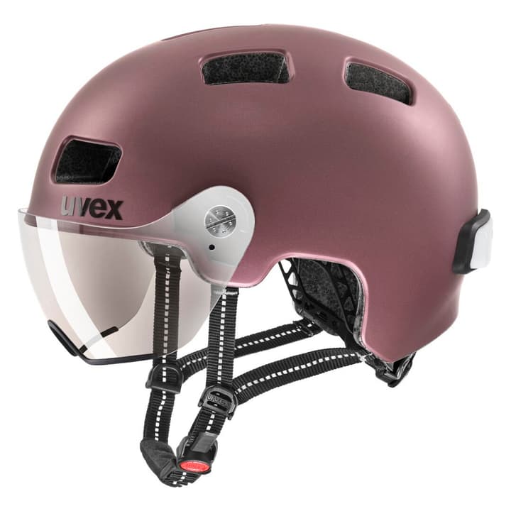 Image of Uvex Rush visor Velohelm fuchsia bei Migros SportXX