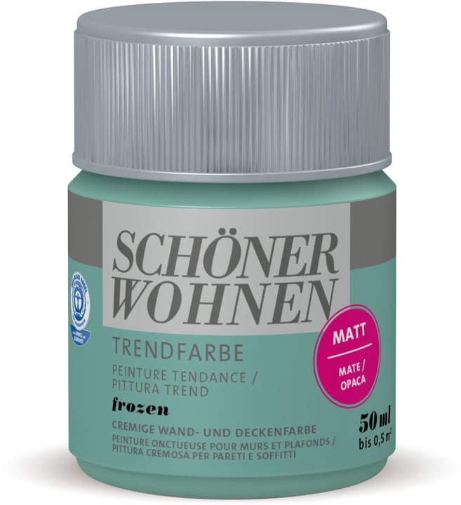 Schöner Wohnen Testeur de couleur tendance Frozen 50 ml Testeur de couleur tendance Frozen 50 ml Schöner Wohnen 660941600000 Couleur Frozen Contenu 50.0 ml Photo no. 1