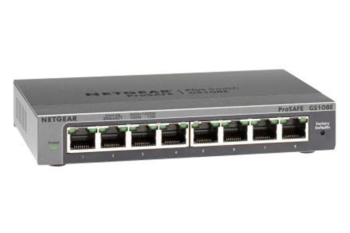 Netgear GS108E-300PES 8-Port Smart Managed Plus Gigabit Switch GS108E-300PES 8-Port Smart Managed Plus Gigabit Switch Netgear 785300124216 Bild Nr. 1