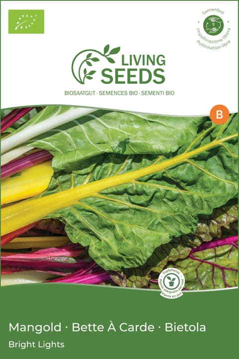 Image of Living Seeds Mangold Gemüsesamen