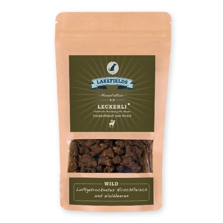 Lakefields Leckerli viande séchée gibier, 0.15 kg Friandises pour chien