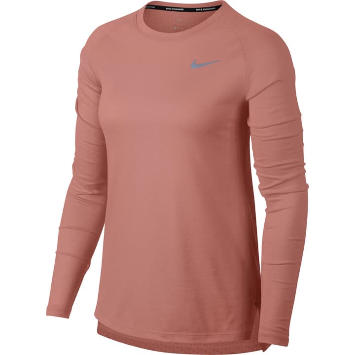 Nike Tailwind Long-Sleeve Running Top Maillot à manches longues pour femme Tailwind Long-Sleeve Running Top Maillot à manches longues pour femme Nike 470142900339 Couleur vieux rose Taille S Photo no. 1