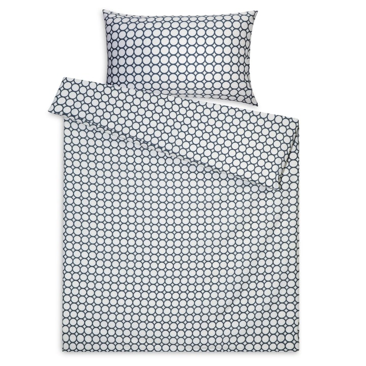 LEANDRA Satin-Kissenbezug LEANDRA Satin-Kissenbezug 376072810880 Grösse L: 70.0 cm x B: 50.0 cm Farbe Grau Bild Nr. 1