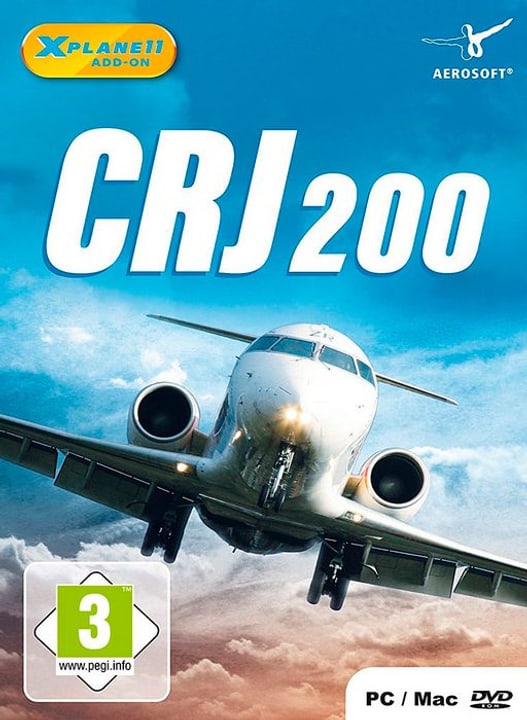 PC - CRJ-200 für X-PLANE 11 D Box PC - CRJ-200 für X-PLANE 11 D Box 785300133144 N. figura 1