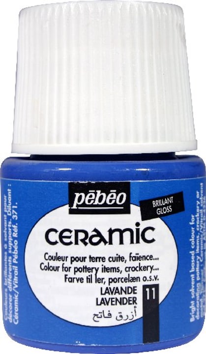 Pébéo Ceramic Keramikmalfarbe 11 Lavender 45ml Keramikfarbe