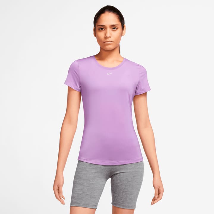 Image of Nike W One DF SS Slim Top Fitnessshirt lila