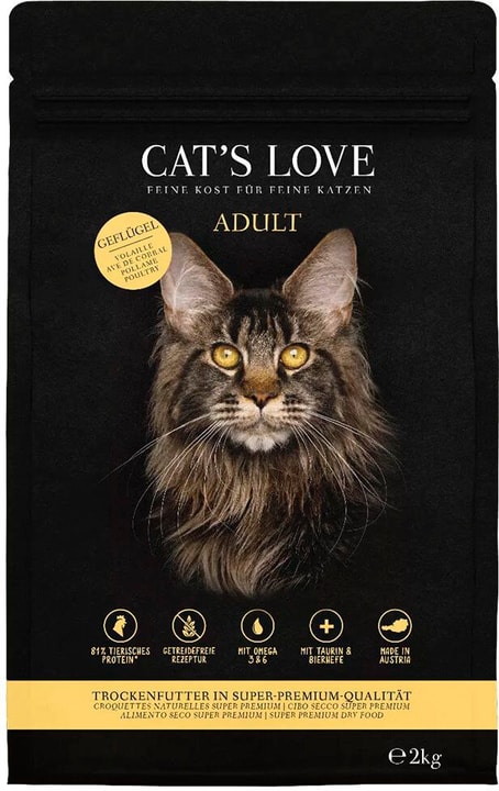 Image of Cats Love Trocken Adult Geflügel Trockenfutter