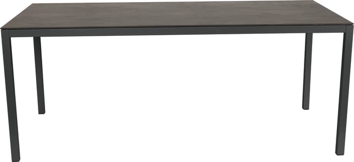 Image of M-Giardino LOCARNO, 180 cm, Gestell Anthrazit, Platte Keramik Gartentisch bei Do it + Garden von Migros