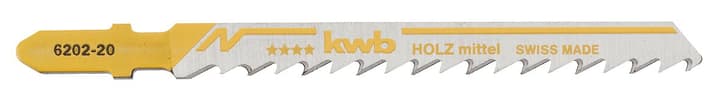 kwb HCS Stichsägeblätter mittel 100 mm 5 Stk. HCS Stichsägeblätter mittel 100 mm 5 Stk. kwb 610512300000 Bild Nr. 1