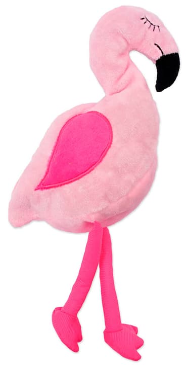 Image of Aumüller Katzenspielkissen Flamingo Pink Kuscheltier