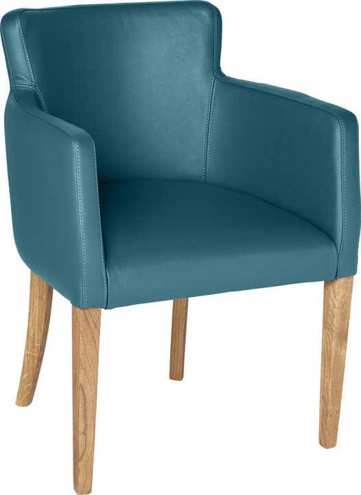 MORISANO Chaise MORISANO Chaise 402358300044 Dimensions L: 56.0 cm x P: 46.0 cm x H: 79.0 cm Couleur Turquoise Photo no. 1