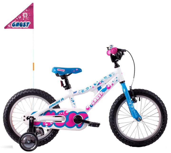 Ghost Powerkid 16" vélo d'enfant Powerkid 16" vélo d'enfant Ghost 464816200010 Tailles du cadre one size Couleur blanc Photo no. 1