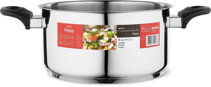 Cucina & Tavola PRIMA Marmitta 24cm 4.0L PRIMA Marmitta 24cm 4.0L Cucina & Tavola 703306600000 N. figura 1