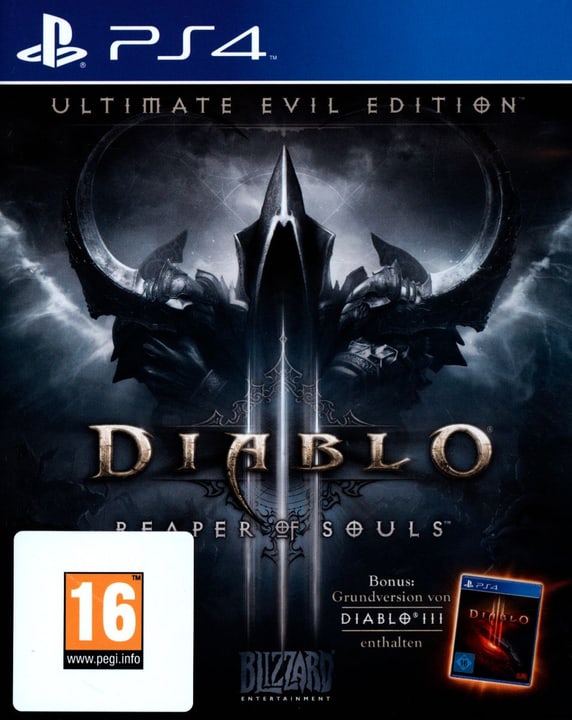 PS4 - Diablo III - Ultimate Evil Edition Box PS4 - Diablo III - Ultimate Evil Edition Box 785300121583 Photo no. 1