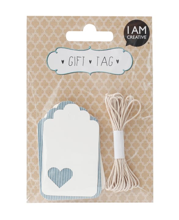 Image of I AM CREATIVE Geschenkanhänger Herz, 12 Stk. bei Do it + Garden von Migros