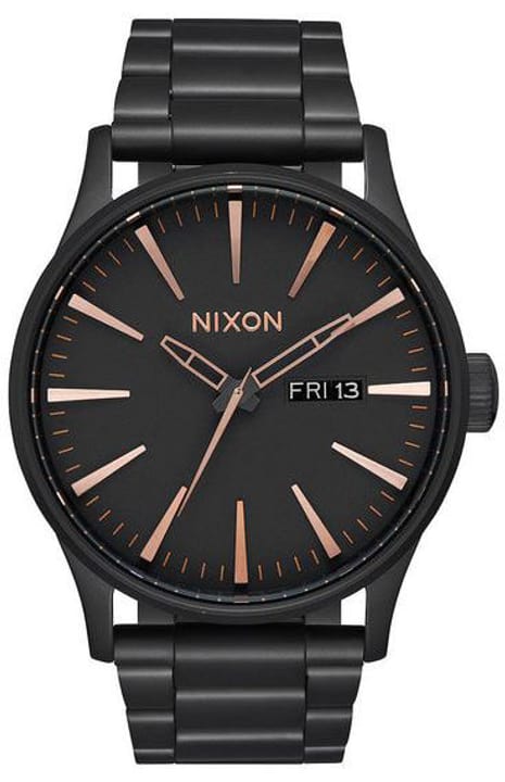 Nixon Sentry SS All Black Rose Gold 42 mm Orologio da polso Sentry SS All Black Rose Gold 42 mm Orologio da polso Nixon 785300137043 N. figura 1