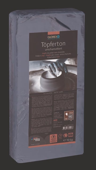 Image of Glorex Hobby Time Töfperton 10 kg Töpferton