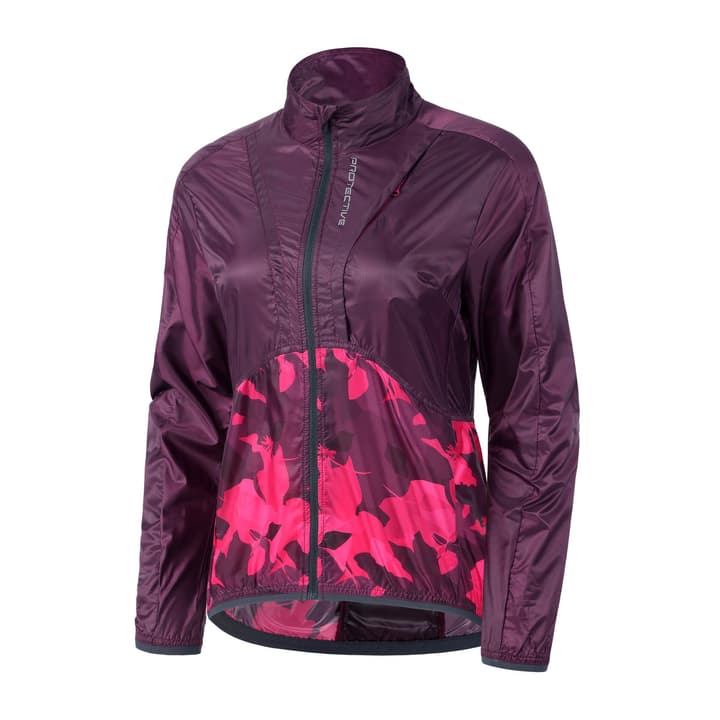 Image of Protective P-Rise UP Flower Bike-Jacke aubergine bei Migros SportXX