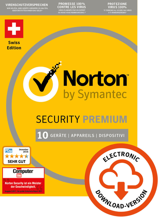 Norton Norton Security Premium 3.0 25GB 10 User 1 Year PC/Mac/Andorid/iOS Digitale (ESD) Norton Security Premium 3.0 25GB 10 User 1 Year PC/Mac/Andorid/iOS Digitale (ESD) Norton 785300133666 N. figura 1